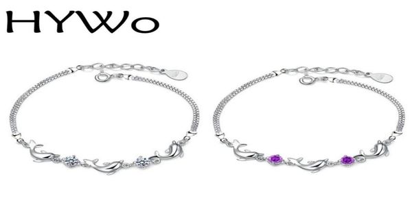 hywo shop unique diy 925 silver zircon crystal dolphin bracelet for fashion women gift pulseras factory direct special whole8423304, Black
hywo shop unique diy 925 silver zircon crystal dolphin bracelet for fashion women gift pulseras factory direct special whole8423304, Black
