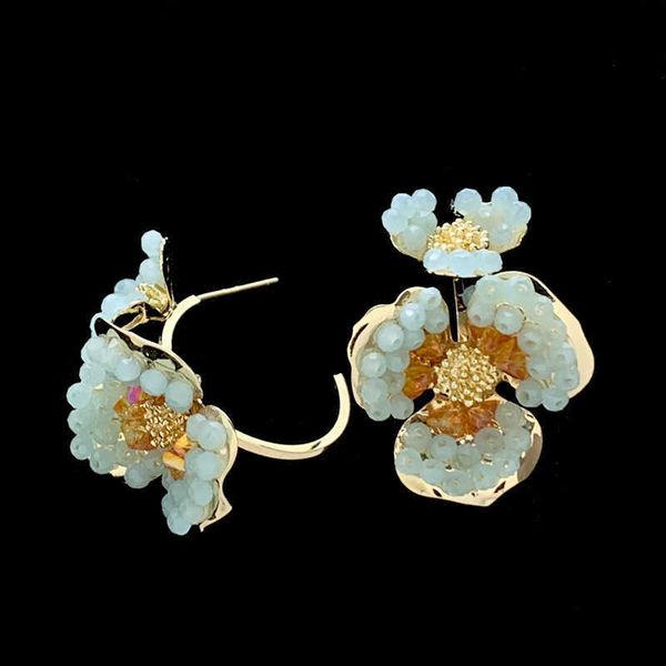 charm exquisite floral earrings niche highend and elegant korean version palace style green crystal flower earrings 230630, Golden
charm exquisite floral earrings niche highend and elegant korean version palace style green crystal flower earrings 230630, Golden