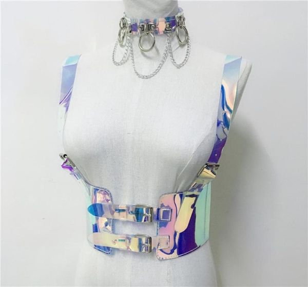 costumes jarretelles pvc transparent brillant laser ceinture de harnais cage corporelle pour femmes sangles holographiqu5542050, Black
costumes jarretelles pvc transparent brillant laser ceinture de harnais cage corporelle pour femmes sangles holographiqu5542050, Black