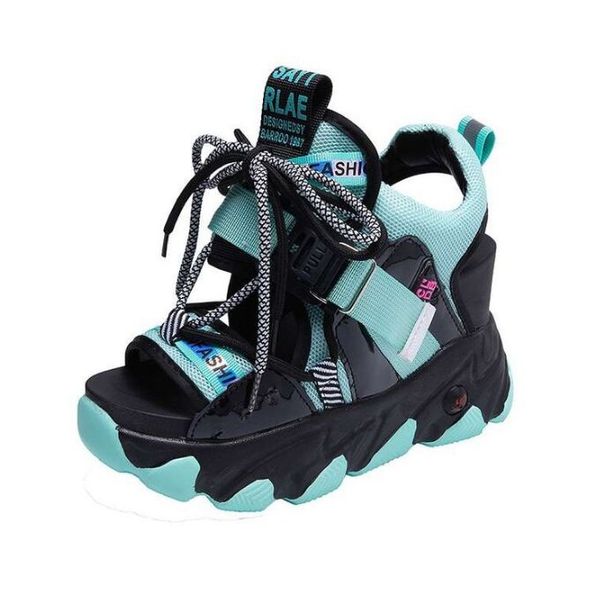 women summer wedge sandals transparent crystal chunky platform slippers shoes woman rainbow thick bottom sandalias, Black
women summer wedge sandals transparent crystal chunky platform slippers shoes woman rainbow thick bottom sandalias, Black