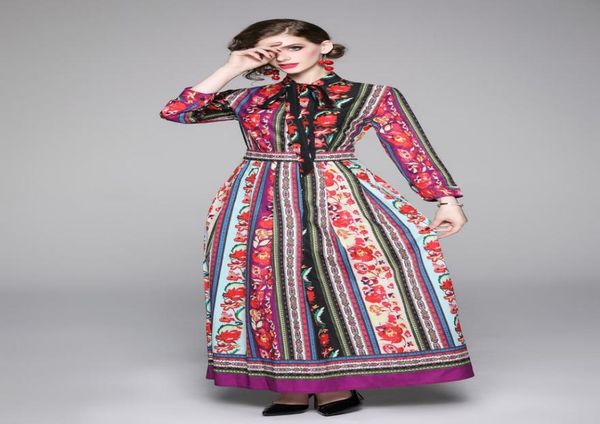 spring summer fall runway vintage floral print collar long sleeve empire waist women ladies casual aline luxury maxi beach dresse2910087, Black;gray
spring summer fall runway vintage floral print collar long sleeve empire waist women ladies casual aline luxury maxi beach dresse2910087, Black;gray