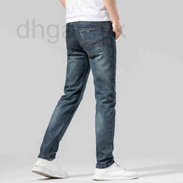 men's jeans designer spring summer slim straight pants casual high-end blue long kzek
men's jeans designer spring summer slim straight pants casual high-end blue long kzek