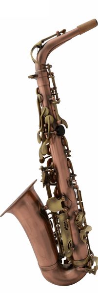 advanced double-barreled alto eb with red antique body and green antique keys saxophone sax
advanced double-barreled alto eb with red antique body and green antique keys saxophone sax