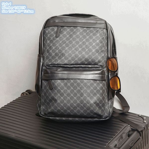 Factory wholesale men shoulder bag 2 colors, large capacity, wear-resistant and thickened leather leisure backpack college style polka dot popular handbag, Black-3801#
Factory wholesale men shoulder bag 2 colors, large capacity, wear-resistant and thickened leather leisure backpack college style polka dot popular handbag, Black-3801#