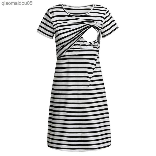 womens maternity clothes mom nursing dress maternity dresses striped cotton blouse t shirt breastfeeding vest homewear l230712, White
womens maternity clothes mom nursing dress maternity dresses striped cotton blouse t shirt breastfeeding vest homewear l230712, White