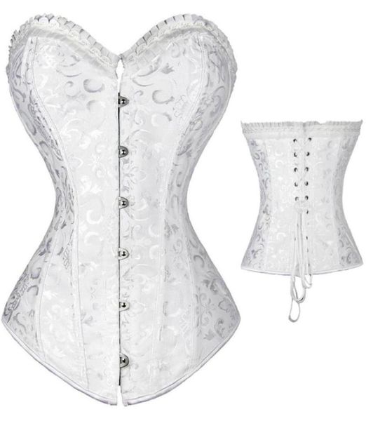 bustiers corsets women039s steampunk spiral steels boned corset jacquard overbust corselet and waist cincher shapewear p9521692, Black;white
bustiers corsets women039s steampunk spiral steels boned corset jacquard overbust corselet and waist cincher shapewear p9521692, Black;white
