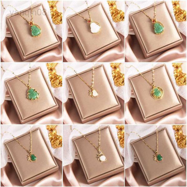 pendant necklaces classic buddha statue zircon pendant necklace stainless steel imitation jade choker jewelry party gifts for women girls hk, Silver
pendant necklaces classic buddha statue zircon pendant necklace stainless steel imitation jade choker jewelry party gifts for women girls hk, Silver