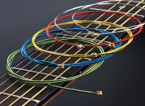 6pieces rainbow colorful acoustic guitar strings set 010 for acoustic folk guitar classic guitar multi color strings a4074381070
6pieces rainbow colorful acoustic guitar strings set 010 for acoustic folk guitar classic guitar multi color strings a4074381070