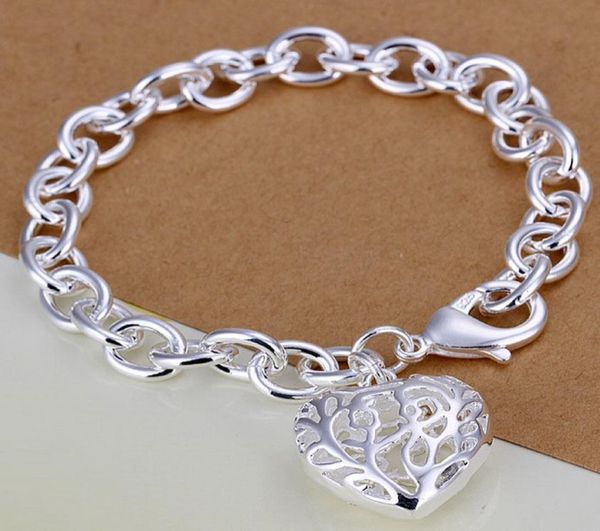 2015 korea fashion very popular women039s hollow out 925 sterling silver bracelet with heart pendant 1pc8295104, Black
2015 korea fashion very popular women039s hollow out 925 sterling silver bracelet with heart pendant 1pc8295104, Black