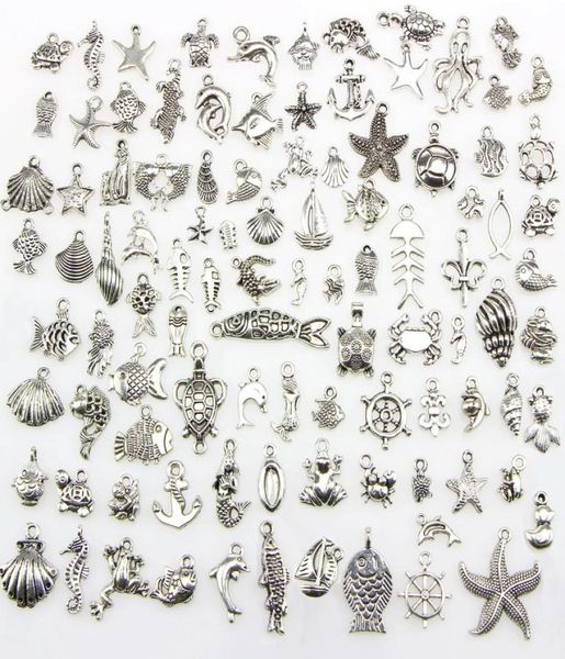 mixed 100 designs sea turtle frog mermaid crab crocodile ocs fish bone nautical theme charms pendants for diy necklace bang6869723, Black
mixed 100 designs sea turtle frog mermaid crab crocodile ocs fish bone nautical theme charms pendants for diy necklace bang6869723, Black