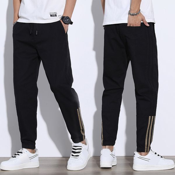 spring and summer casual pants men's fashion brand hundred and nine points bundle foot pants korean version loose personality men casua, Black
spring and summer casual pants men's fashion brand hundred and nine points bundle foot pants korean version loose personality men casua, Black