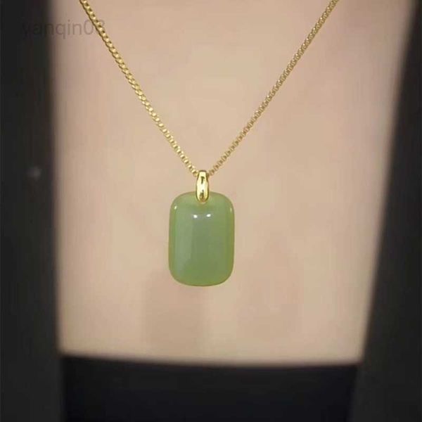 pendant necklaces south korea simple fashion square imitation n jade pendant for women necklace luxury exquisite jade necklace jewelry gifts, Silver
pendant necklaces south korea simple fashion square imitation n jade pendant for women necklace luxury exquisite jade necklace jewelry gifts, Silver