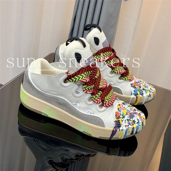 wholesale pairs casual shoes for men woman lace-up leather curb summer outdoor breathable designer sneakers multicolor thick bottom massage, Black
wholesale pairs casual shoes for men woman lace-up leather curb summer outdoor breathable designer sneakers multicolor thick bottom massage, Black