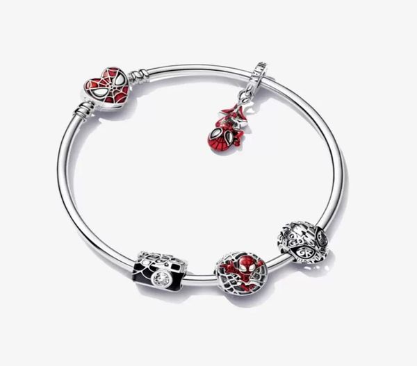 high polish bangle 100 925 sterling silver spider pendant charm bracelet fashion wedding jewelry set making for women gifts9009367, Black
high polish bangle 100 925 sterling silver spider pendant charm bracelet fashion wedding jewelry set making for women gifts9009367, Black