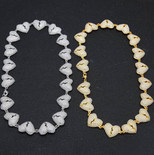 mens bling chain link chains heart broken diamond necklace hip hop punk iced out necklaces men women hiphop jewelry fashion access4220650, Silver
mens bling chain link chains heart broken diamond necklace hip hop punk iced out necklaces men women hiphop jewelry fashion access4220650, Silver