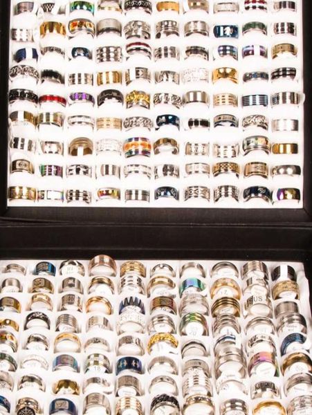 whole rings 100pcslot stainless steel ring mix styles lovers couple ring for men women fashion jewelry girlfriend birthday pa4257637, Silver
whole rings 100pcslot stainless steel ring mix styles lovers couple ring for men women fashion jewelry girlfriend birthday pa4257637, Silver
