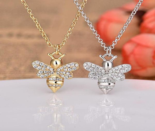 pendant necklaces 925 sterling silver golden bee clavicle chain necklace women fashion charm wedding jewelry accessories girlfrien5188691
pendant necklaces 925 sterling silver golden bee clavicle chain necklace women fashion charm wedding jewelry accessories girlfrien5188691