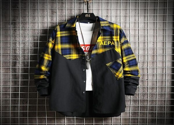 new fashion mens plaid shirts long sleeve slim fit brushed flannel shirt 100cotton harajuku streetwear jacekt shirts plus size2005249, White;black
new fashion mens plaid shirts long sleeve slim fit brushed flannel shirt 100cotton harajuku streetwear jacekt shirts plus size2005249, White;black