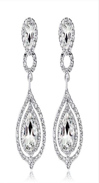 shining crystals earrings rhinestones long drop earring for women bridal jewelry wedding gift for bridesmaids in stock whole1974777, White
shining crystals earrings rhinestones long drop earring for women bridal jewelry wedding gift for bridesmaids in stock whole1974777, White