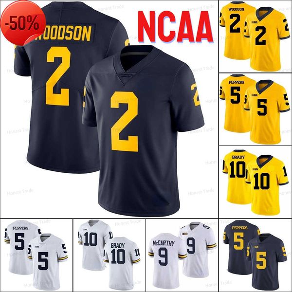 ncaa michigan wolverines 9 jj mccarthy jersey 2 woodson 10 tom brady 97 aidan hutchinson peppers college football stitched yellow blue white, Black;red
ncaa michigan wolverines 9 jj mccarthy jersey 2 woodson 10 tom brady 97 aidan hutchinson peppers college football stitched yellow blue white, Black;red