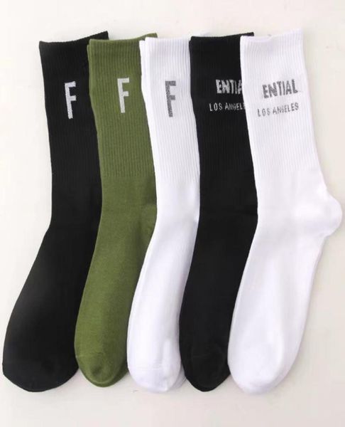 multicolor fashion ef designer mens socks women men cotton allmatch classic breathable mixing football basketball so1768318, Black
