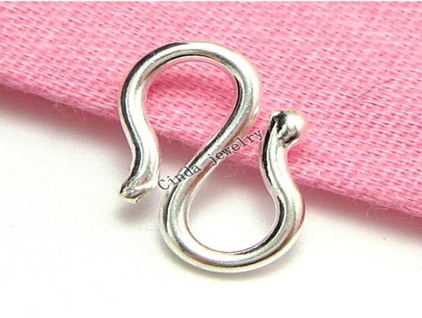 10pcslot 925 sterling silver clasp hooks for diy craft fashion jewelry gift 6x105mm w1035142861
10pcslot 925 sterling silver clasp hooks for diy craft fashion jewelry gift 6x105mm w1035142861