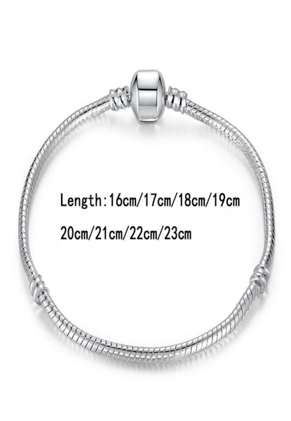 1623cm 925 sterling silver bracelets 3mm chains fit charm european beads bangle bracelet for men women jewelry gift5598330, Black
1623cm 925 sterling silver bracelets 3mm chains fit charm european beads bangle bracelet for men women jewelry gift5598330, Black