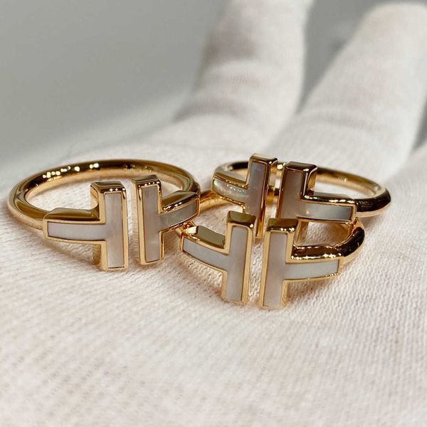 designer new v gold second generation half diamond fritillaria double t ring cnc exquisite 18k rose white open, Silver
designer new v gold second generation half diamond fritillaria double t ring cnc exquisite 18k rose white open, Silver