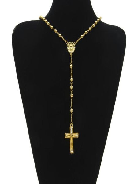 sell hip hop style rosary bead cross pendant jesus necklace with clear rhinestones 24inch necklace men women fashion jewelry w2183669, Silver
sell hip hop style rosary bead cross pendant jesus necklace with clear rhinestones 24inch necklace men women fashion jewelry w2183669, Silver