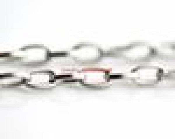 whole 5 meter lot 4mm fashion jewelry finding stainless steel silver smooth oval link chain finding marking diy necklace br6745302
whole 5 meter lot 4mm fashion jewelry finding stainless steel silver smooth oval link chain finding marking diy necklace br6745302