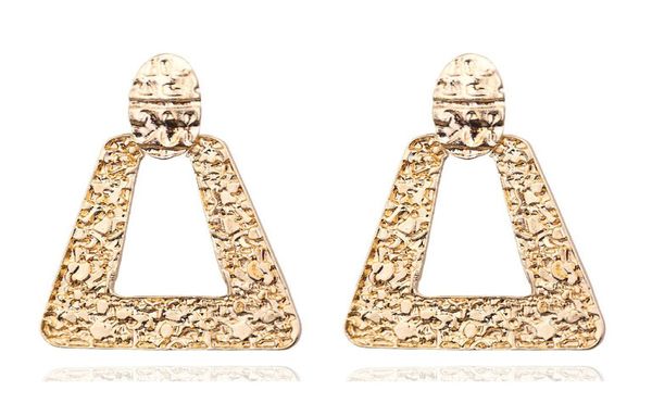 european and american new earrings exaggerated style alloy earrings geometric texture personality retro earrings jewelry women1535112, Golden;silver
european and american new earrings exaggerated style alloy earrings geometric texture personality retro earrings jewelry women1535112, Golden;silver