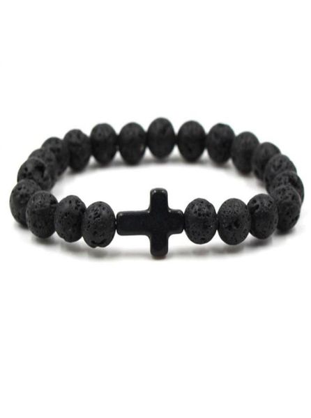 8mm lava rock beaded bracelets fashion natural stone charm jewelry punk 8 colors turquoise cross bangles stone cuffs bracelet8857721, Black
8mm lava rock beaded bracelets fashion natural stone charm jewelry punk 8 colors turquoise cross bangles stone cuffs bracelet8857721, Black