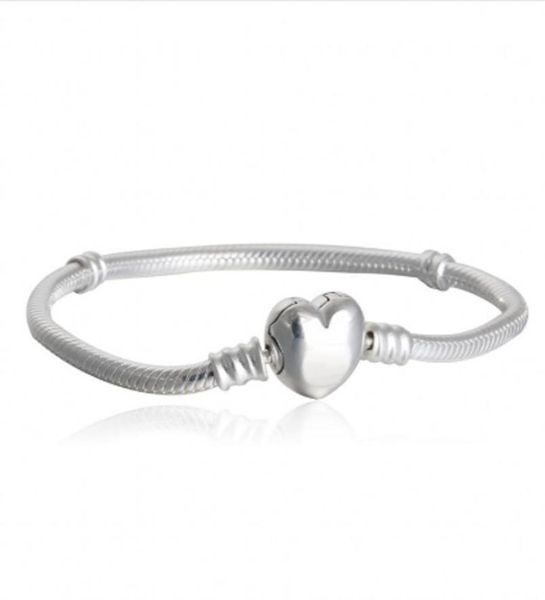 new heart clasp bracelets famous brand logo authentic 925 sterling silver fashion chain charm bracelets diy charms beads pd12651210, Black
new heart clasp bracelets famous brand logo authentic 925 sterling silver fashion chain charm bracelets diy charms beads pd12651210, Black