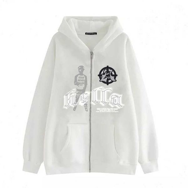 luxury designer men hoodies large women's printed cardigan zippered hooded jacket polo hoodie couple's loose casual thickened warm, Black
luxury designer men hoodies large women's printed cardigan zippered hooded jacket polo hoodie couple's loose casual thickened warm, Black