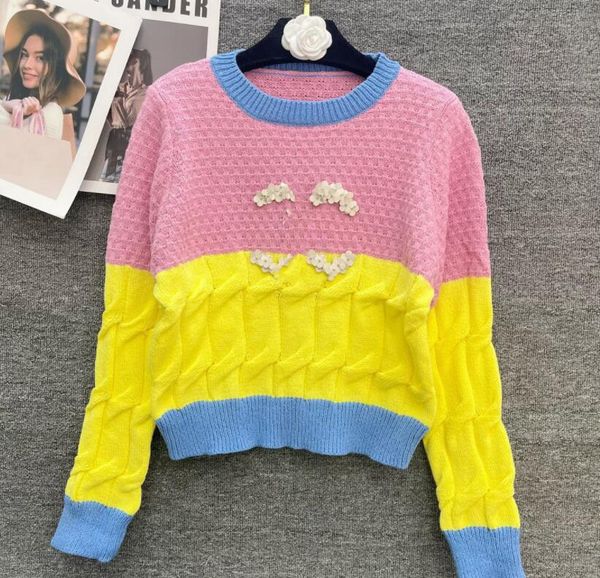 luxury clothes womens sweater for designer sweaters casual knit contrast color long-sleeved fashion classic ladies collar cotton coat, White;black
luxury clothes womens sweater for designer sweaters casual knit contrast color long-sleeved fashion classic ladies collar cotton coat, White;black