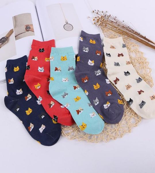 spring and summer sweet fashion cotton socks personality cat head pattern casual socks4441137, Black
spring and summer sweet fashion cotton socks personality cat head pattern casual socks4441137, Black