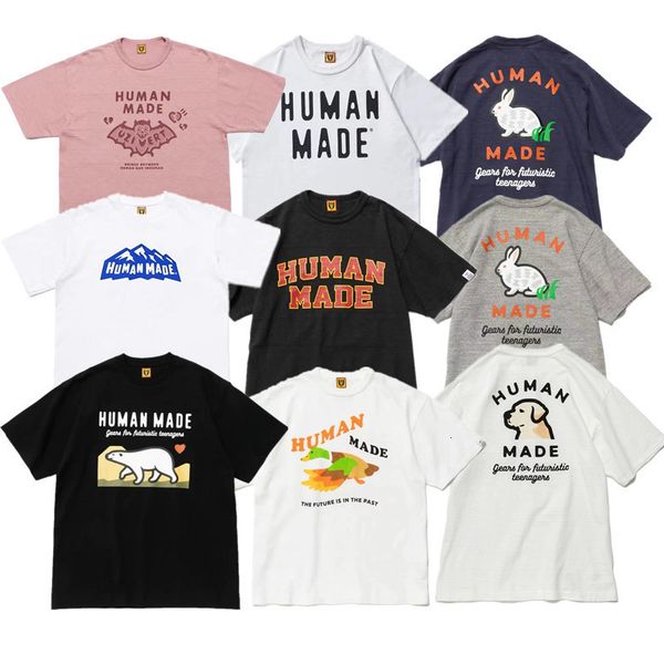 men's t-shirts summer fashion retro human made animal cartoon print short sleeve cotton crewneck casual loose t-shirt 230711, White;black
men's t-shirts summer fashion retro human made animal cartoon print short sleeve cotton crewneck casual loose t-shirt 230711, White;black