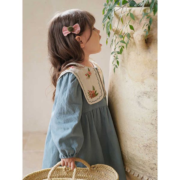 girl's dresses milancel new spring kids dress children cute embroidered flower dress girls clotheshkd230712, Red;yellow
girl's dresses milancel new spring kids dress children cute embroidered flower dress girls clotheshkd230712, Red;yellow