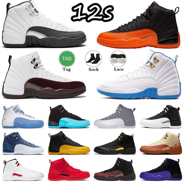 2023 12 men basketball shoes 12s gamma blue black taxi stealth muslin hyper royal playoffs flu game brilliant orange mens trainers sports sn
2023 12 men basketball shoes 12s gamma blue black taxi stealth muslin hyper royal playoffs flu game brilliant orange mens trainers sports sn