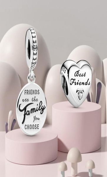 925 silver fit charm 925 bracelet friends are family dangle charms set pendant diy fine beads jewelry7085353, Bronze;silver
925 silver fit charm 925 bracelet friends are family dangle charms set pendant diy fine beads jewelry7085353, Bronze;silver