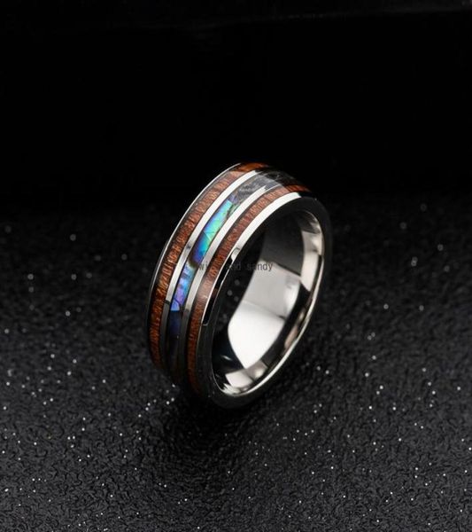 8mm mens wedding bands inlay hawaiian koa wood rings and abalone shell titanium steel ring finger for women men fashion jewelry wi3842101, Silver
8mm mens wedding bands inlay hawaiian koa wood rings and abalone shell titanium steel ring finger for women men fashion jewelry wi3842101, Silver