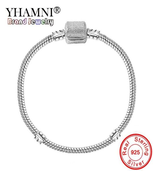yhamni original solid 925 silver 3mm basic chain fit gift bracelet diy charms beads bracelets & bangles original jewelry dhb0044384753, White
yhamni original solid 925 silver 3mm basic chain fit gift bracelet diy charms beads bracelets & bangles original jewelry dhb0044384753, White