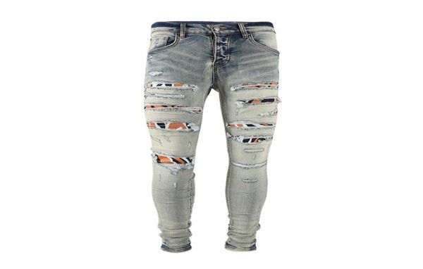 mens jeans yellow mud color european and american fashion high street hole cut patch leopard print leisure slim feet tight pants t6035389, Blue
mens jeans yellow mud color european and american fashion high street hole cut patch leopard print leisure slim feet tight pants t6035389, Blue