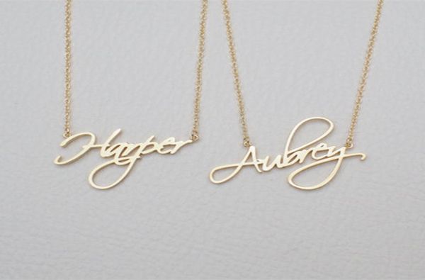name necklace personalized gift customized pendant cursive handwriting stainless steel chain custom women fashion jewelry 2018 x916521540, Silver
name necklace personalized gift customized pendant cursive handwriting stainless steel chain custom women fashion jewelry 2018 x916521540, Silver