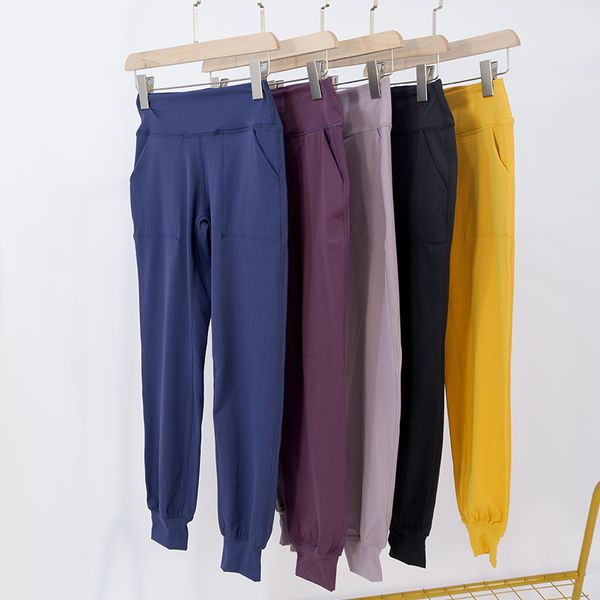 lu yoga pants spring and summer models women's sports high-waisted stretch yoga nine-minute trousers outside pockets drawstring feet el
lu yoga pants spring and summer models women's sports high-waisted stretch yoga nine-minute trousers outside pockets drawstring feet el