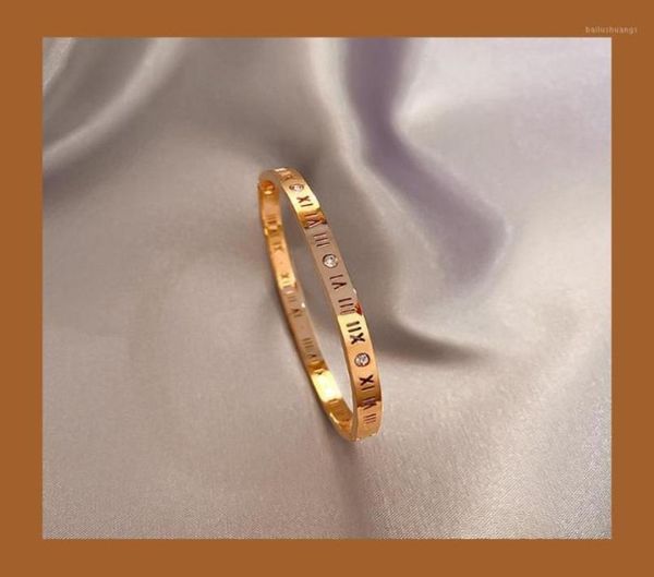 bangle titanium steel bracelet female roman numerals simple fashion personality men and women the same couple14549864, Black
bangle titanium steel bracelet female roman numerals simple fashion personality men and women the same couple14549864, Black