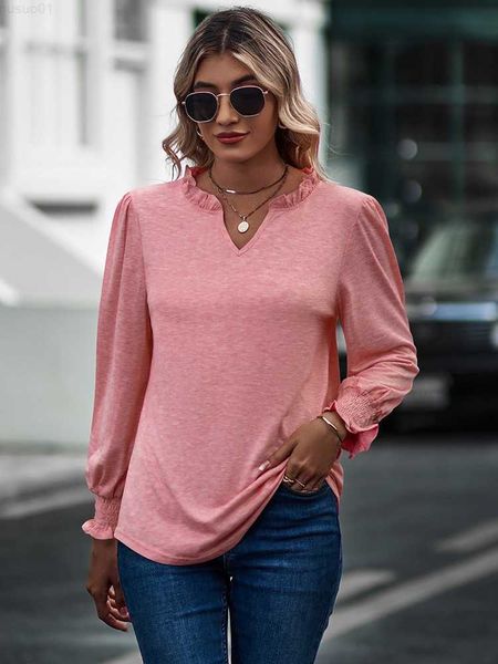 women's blouses shirts autumn new t shirt women clothes 2022 fashion v neck long sleeve elegant streetwear lady oversized casual tee s, White
women's blouses shirts autumn new t shirt women clothes 2022 fashion v neck long sleeve elegant streetwear lady oversized casual tee s, White