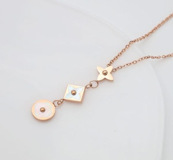 rose gold plated titanium steel cute square leaf clover pendant necklace jewelry for women gift3806331, Silver
rose gold plated titanium steel cute square leaf clover pendant necklace jewelry for women gift3806331, Silver