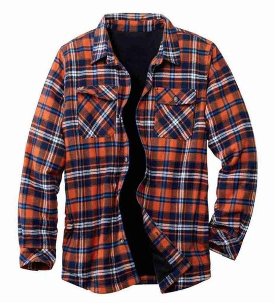 men039s casual shirts warm sherpa lined fleece plaid flannel shirt jacket camisa masculina fashion gentlemen chemise homme coat4205669, White;black
men039s casual shirts warm sherpa lined fleece plaid flannel shirt jacket camisa masculina fashion gentlemen chemise homme coat4205669, White;black