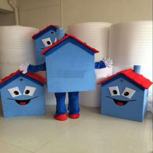 2018 new blue house mascot costume 100 house costume party carnival fancy dress costume5355554, Red;yellow
2018 new blue house mascot costume 100 house costume party carnival fancy dress costume5355554, Red;yellow